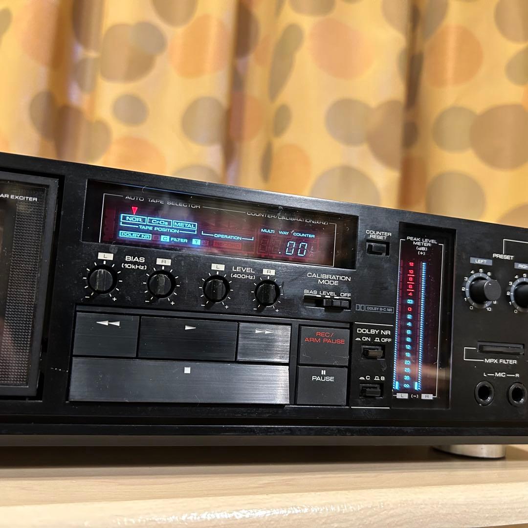 KENWOOD KX-1100G カセットデッキ　※要詳細確認