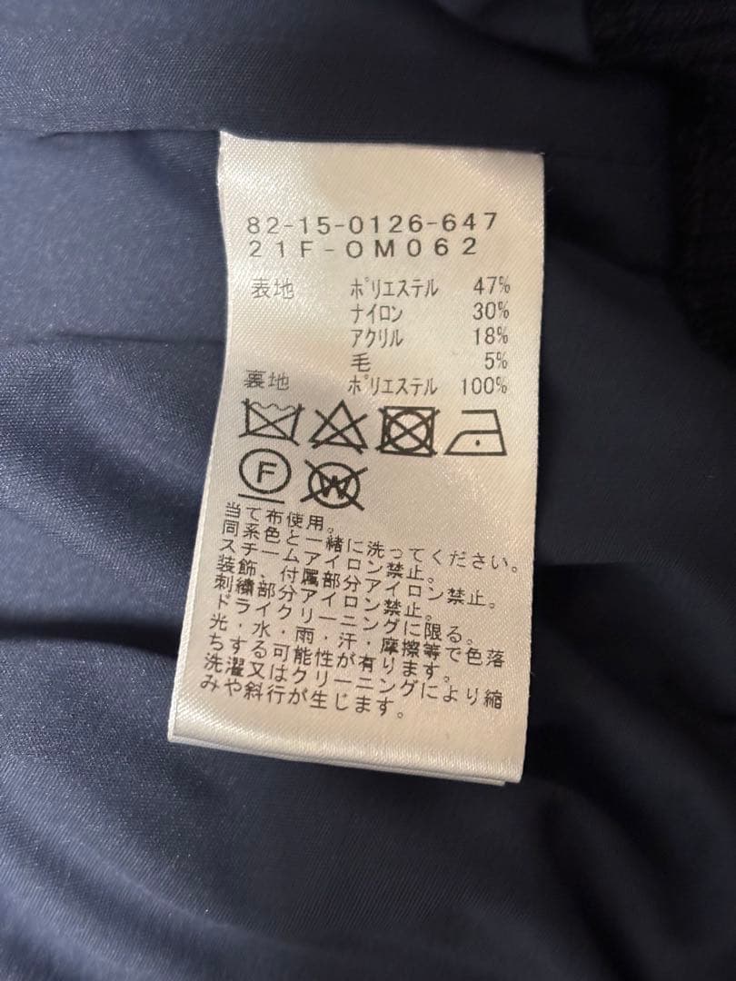 BEAMS GOLF フルジップパーカー ネイビー　Ｍ