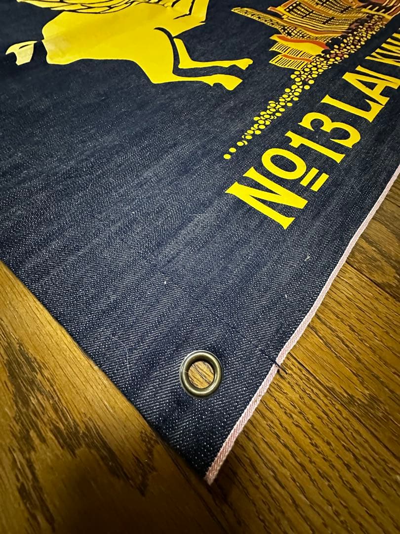 【超レア品!!】 yamane evisu 大型デニムバナー　エヴィス　ヤマネ