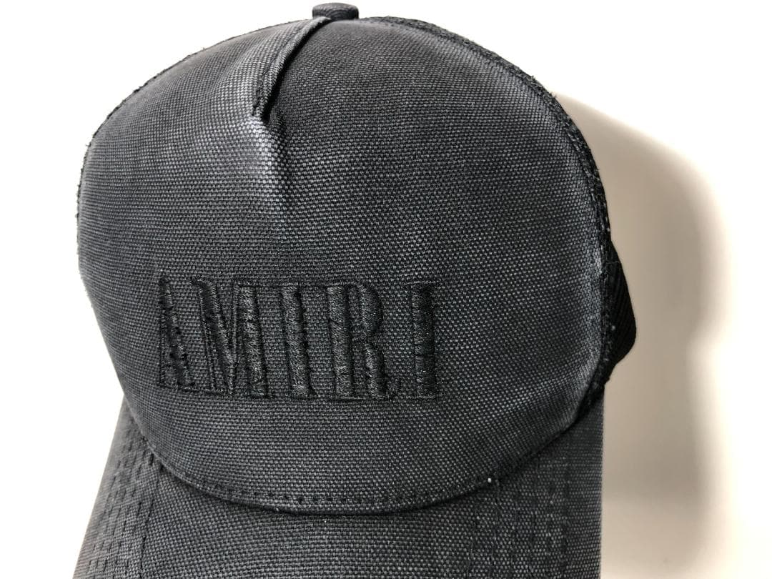 わっさん様 本物 AMIRI ブラック キャップ CORE LOGO