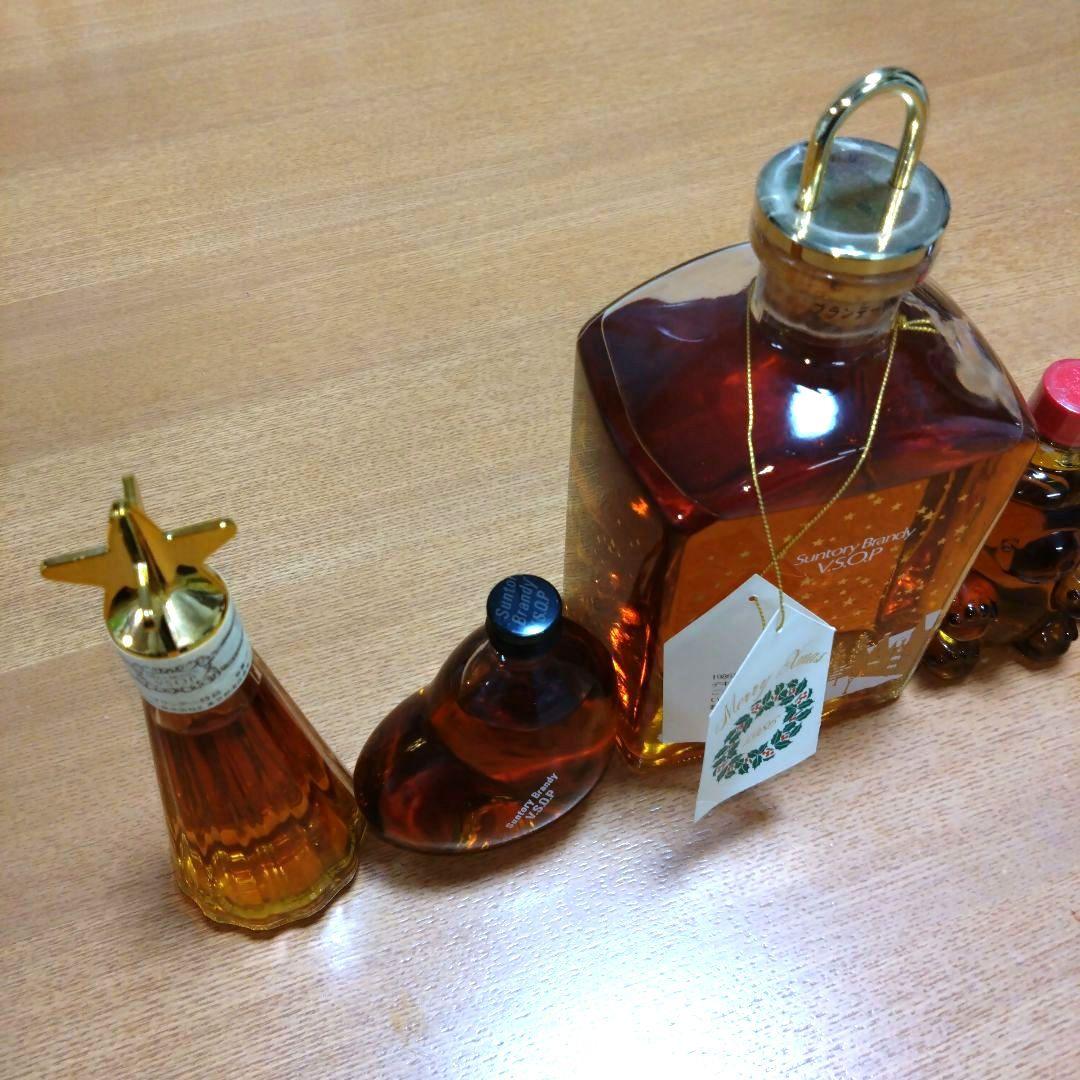◆ブランデー◆ニッカ☆ねがい星◆サントリー☆ハート☆クリスマス☆熊☆デキャンタ