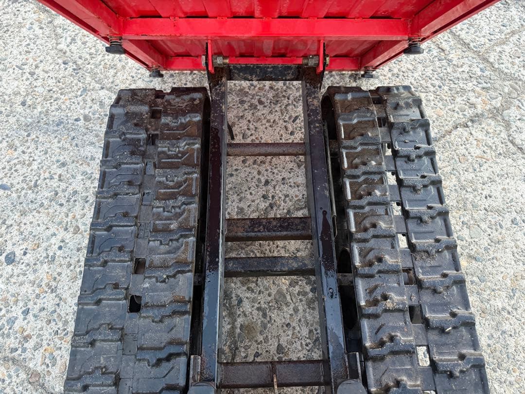 「新潟県長岡発」クボタ運搬車SC156DC ２５０キロ積み手動ダンプ動作確認済み