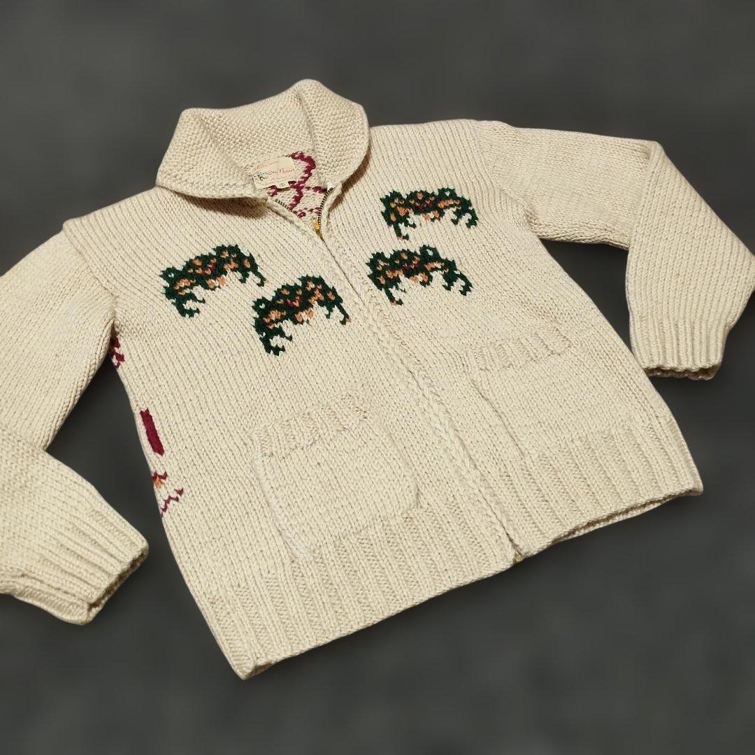 Dry Bones 蜘蛛 スパイダー カウチンニット M ドライボーンズ