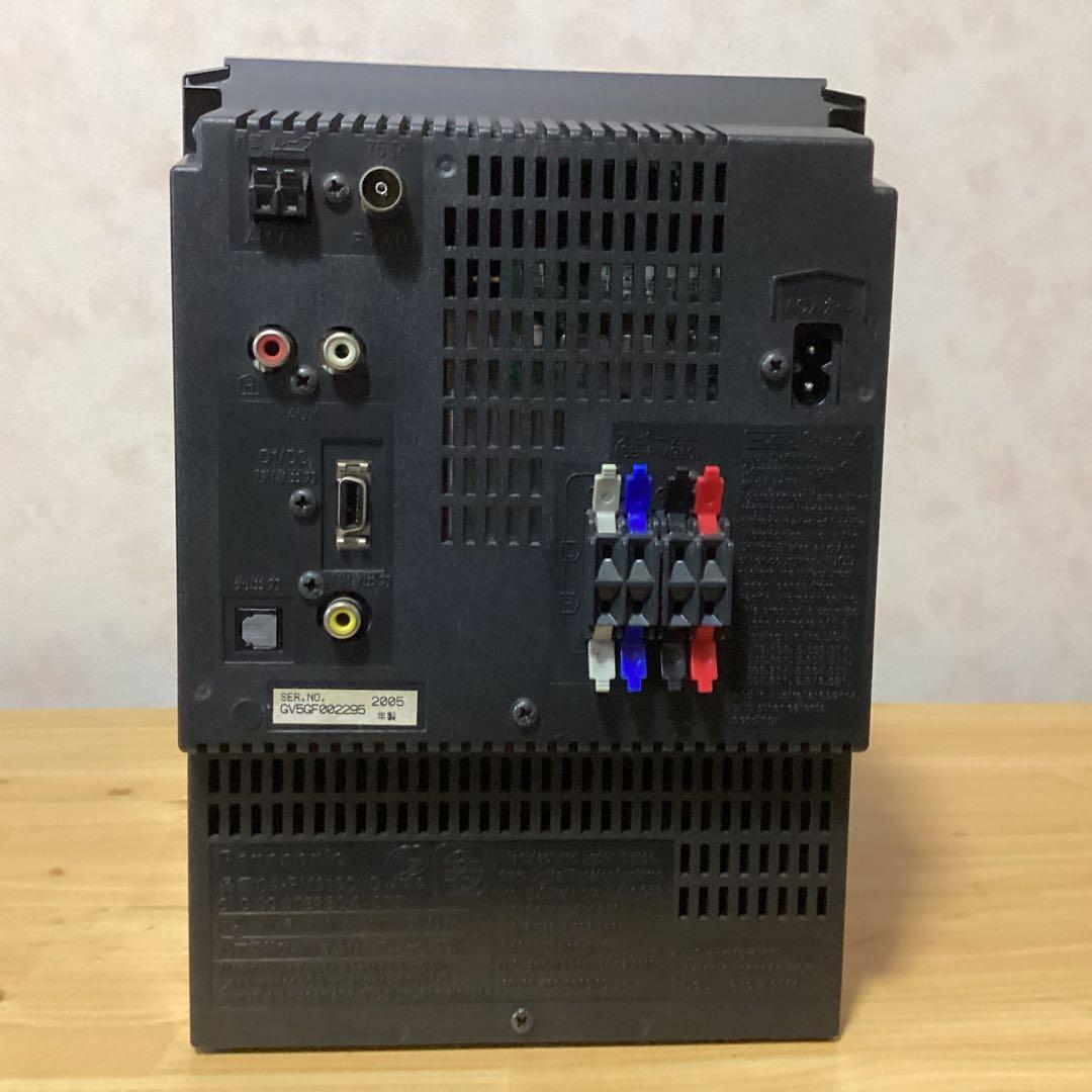 パナソニック システムコンポ　SA-PM910DVD　リモコン・アンテナ付