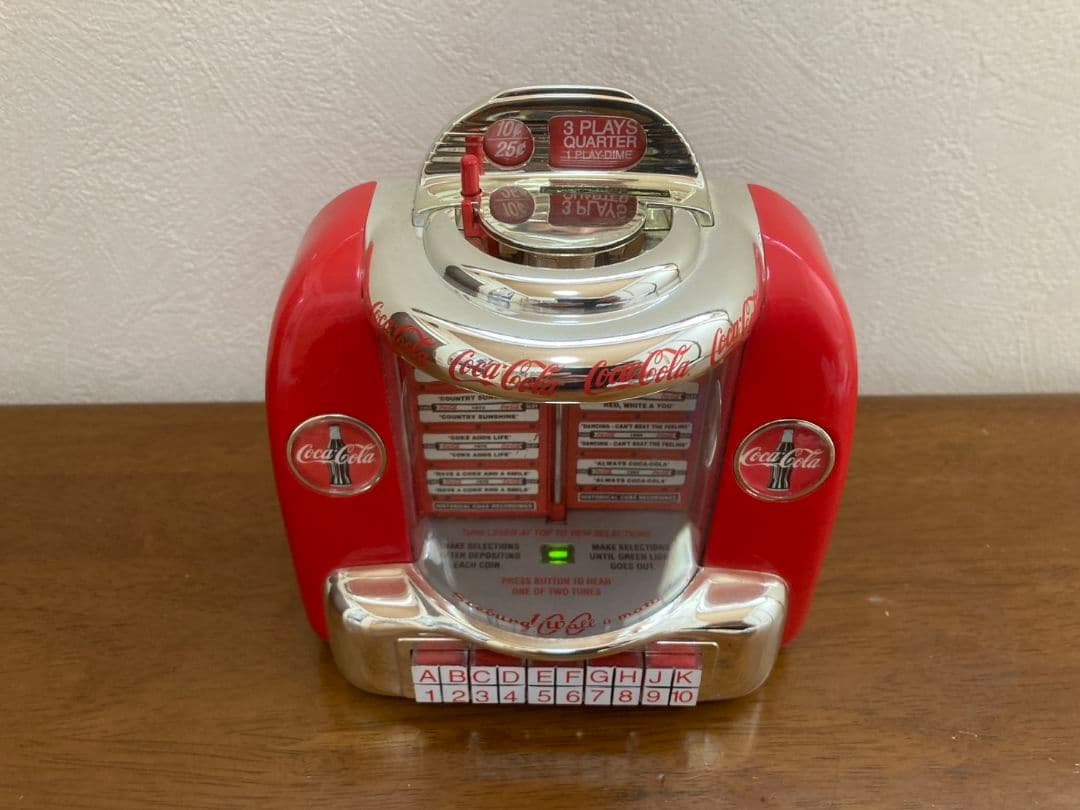Coca-Cola コカコーラ ジュークボックス型貯金箱