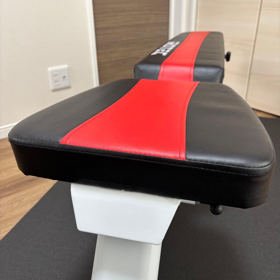 iROTEC（アイロテック） トレーニングベンチ 黒/赤