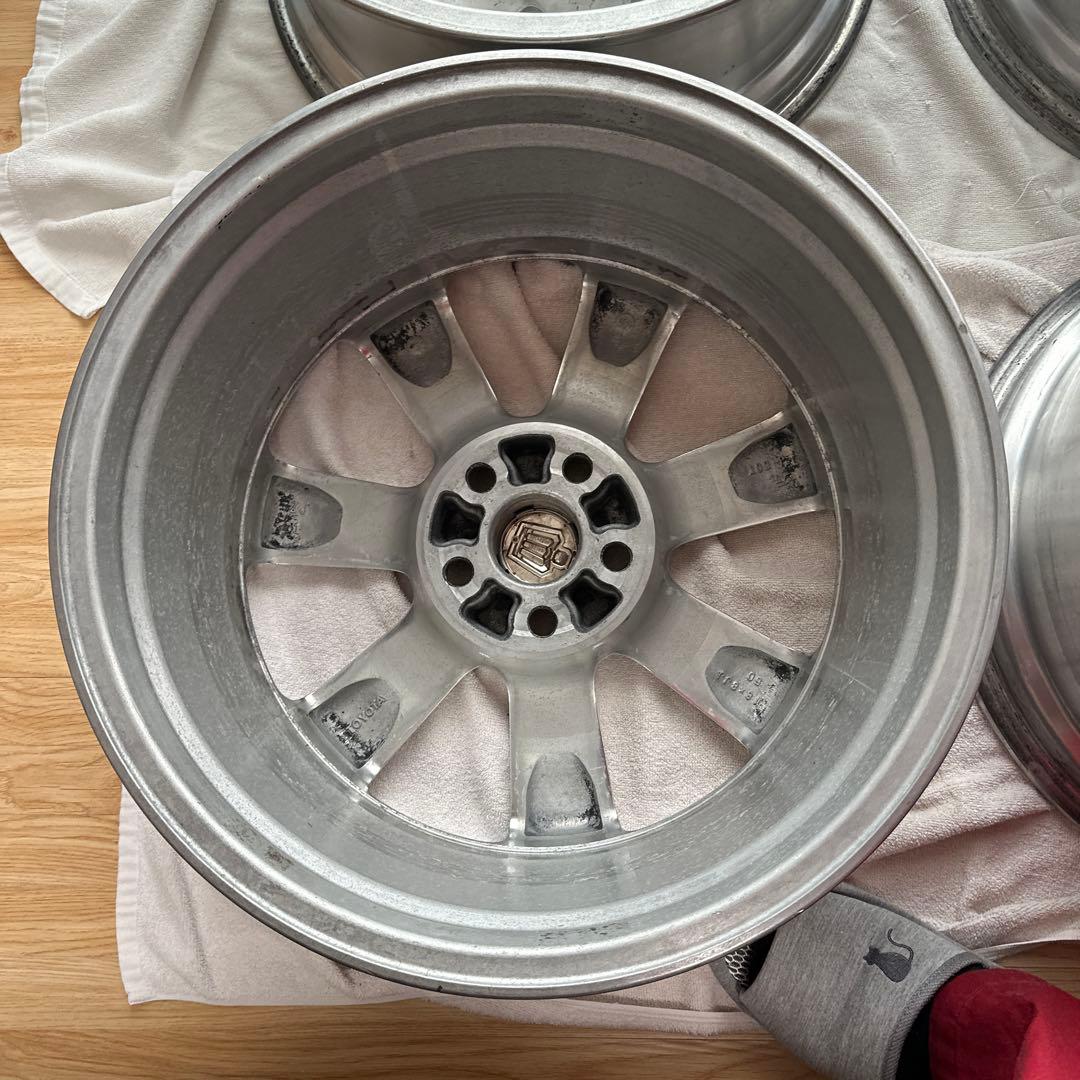 あ 18クラウン 50th アニバーサリー 純正ホイール 送料込み ①