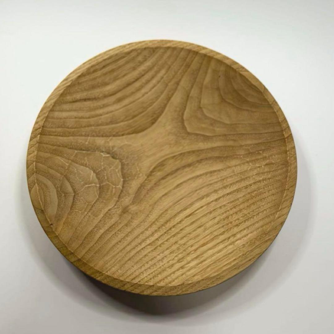 【ユタカ】木製プレート 舟形40cm& 木製ボウル 26cm