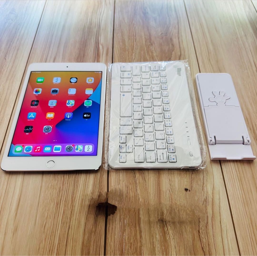 ♪ iPad mini4 16GB 本体と新品のキーボードつき♪