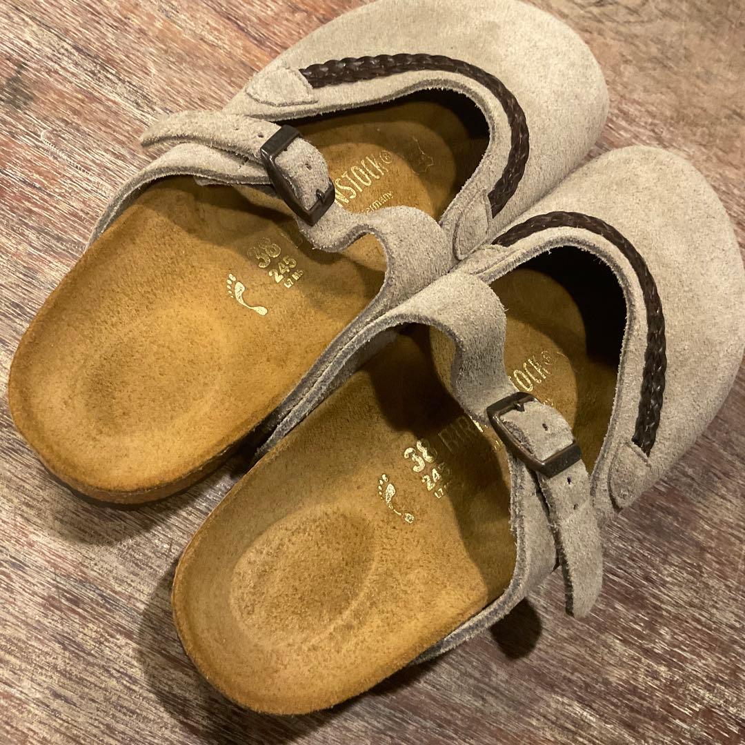 極美品！ビルケンシュトック レアモデル 廃盤 スエード ベルト サンダル