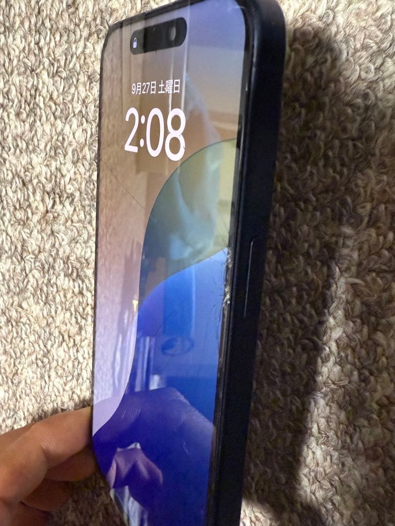 iPhone 15 pro ブルーチタニウム　512GB ジャンク　　訳あり