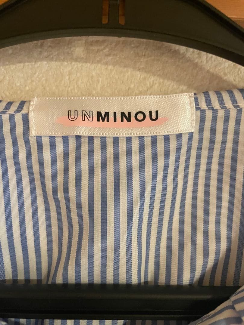 完売品　unminouアンミヌ　ストライプシャツ