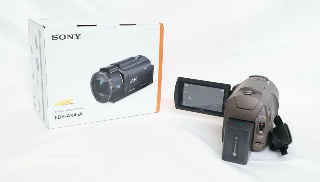 SONY FRD-AX45A 4Kビデオカメラ（2024年製）&マイク&リモコン