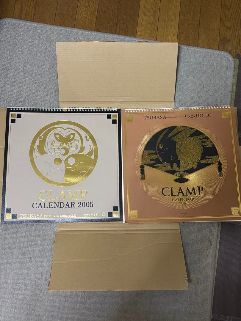【激レア】CLAMP 2005・2006年版ポスターカレンダーセット
