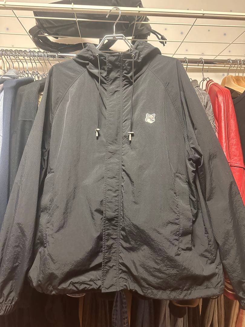 メゾンキツネ フォックスロゴ ウィンドブレーカー