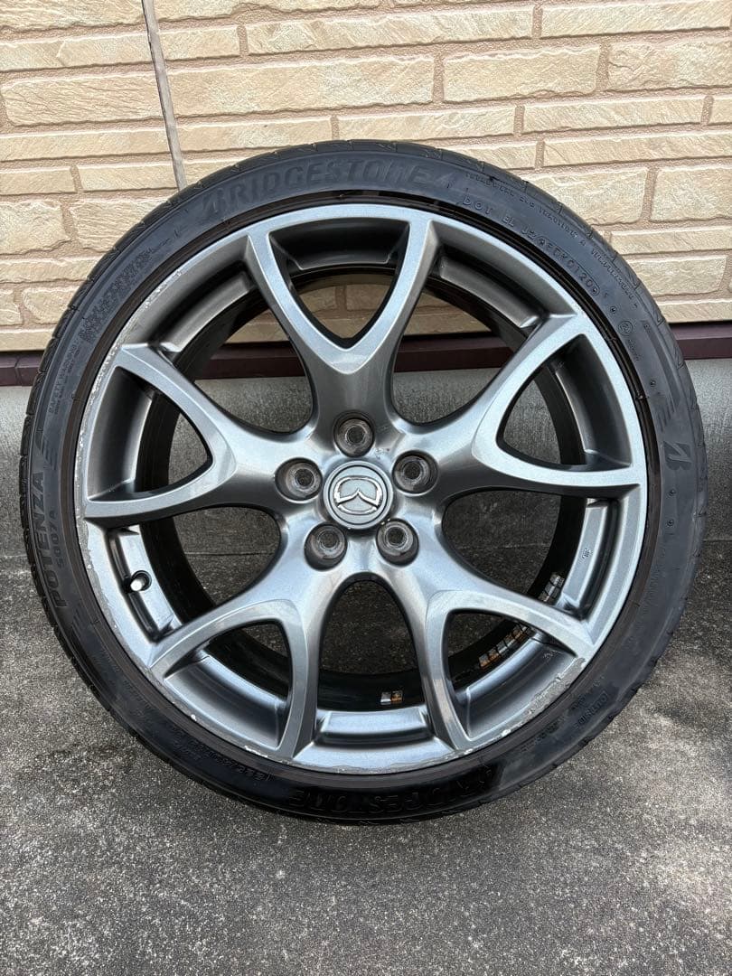 【専用】RX-8 タイプ RS 純正19インチタイヤ&ホイール