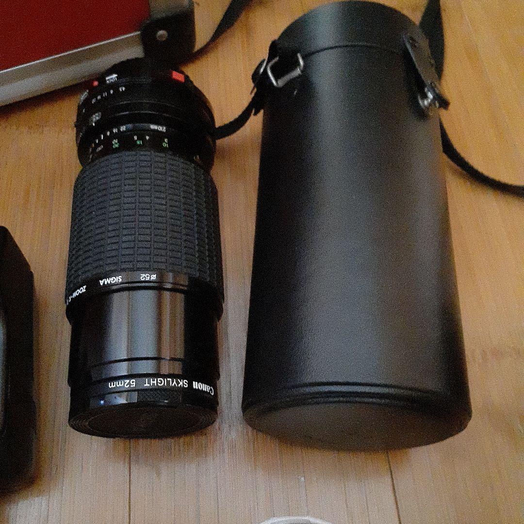 Canon 一眼レフカメラセット AE-1program シグマズーム カッパー