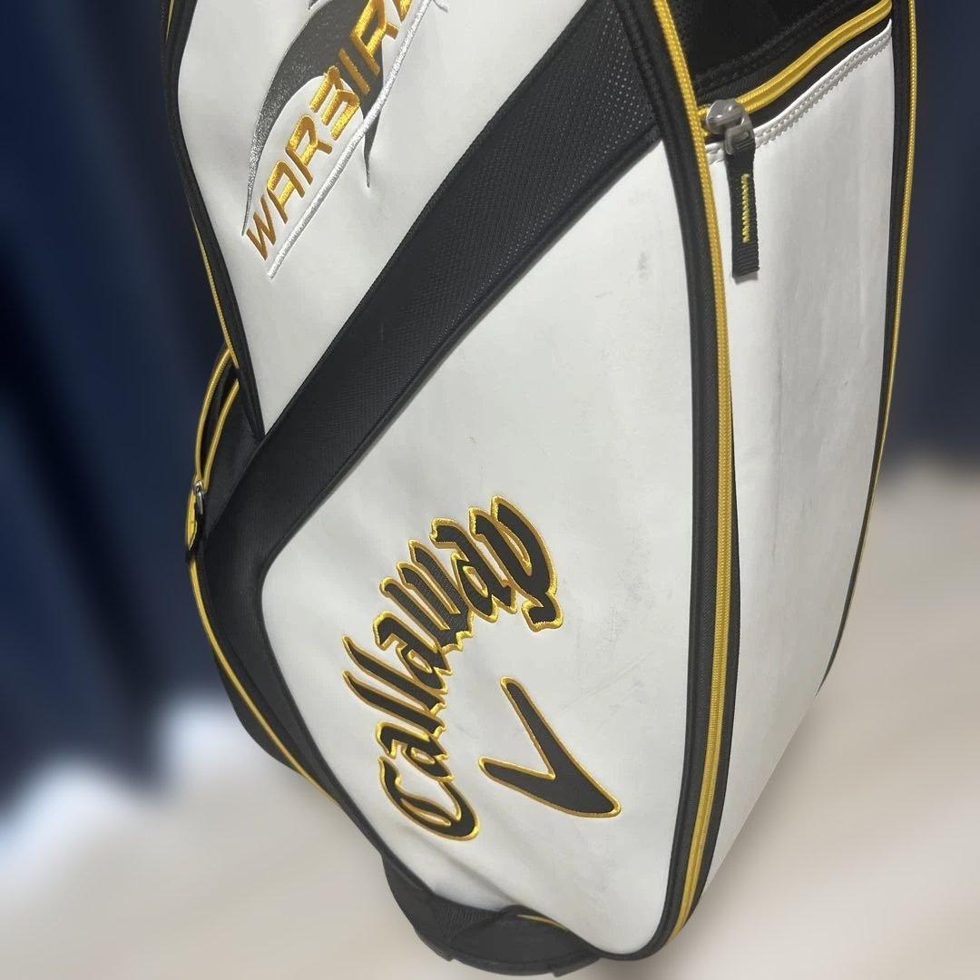 Callaway VFT キャディバッグ ホワイト/イエロー
