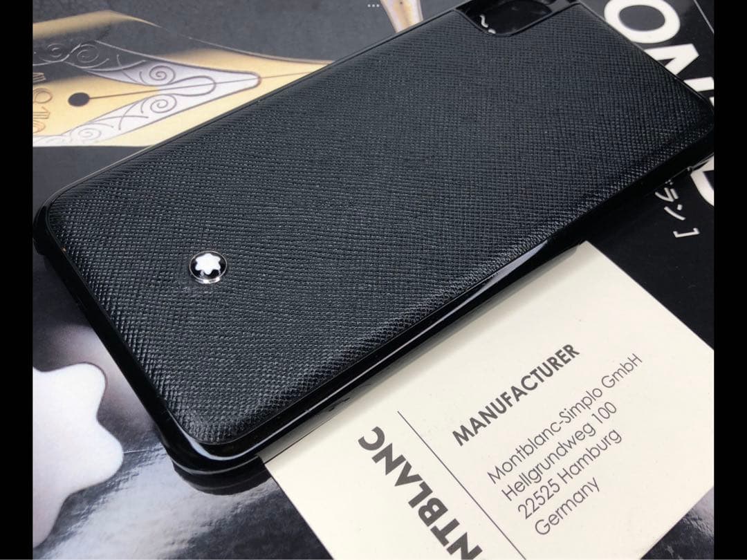 レアな完売品！★ モンブラン　★Apple iPhoneX・XS用★サルトリアル