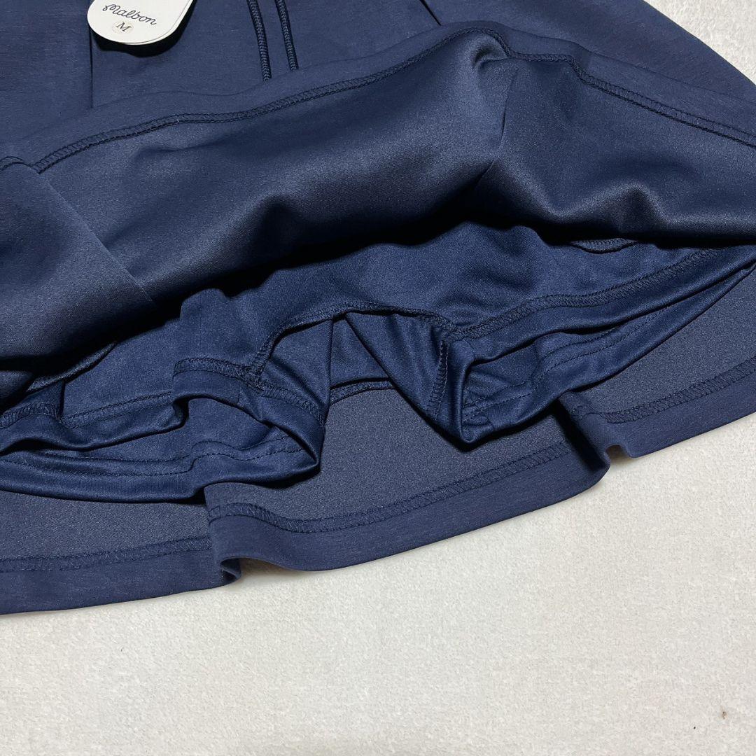 新品　マルボン　Malbon golf　スカート　ネイビー　M　レディース