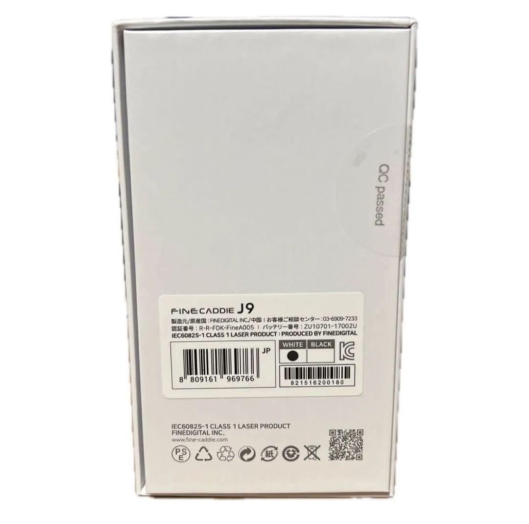 J9 mini ファインキャディ FINECADDIE ゴルフ 距離計 白