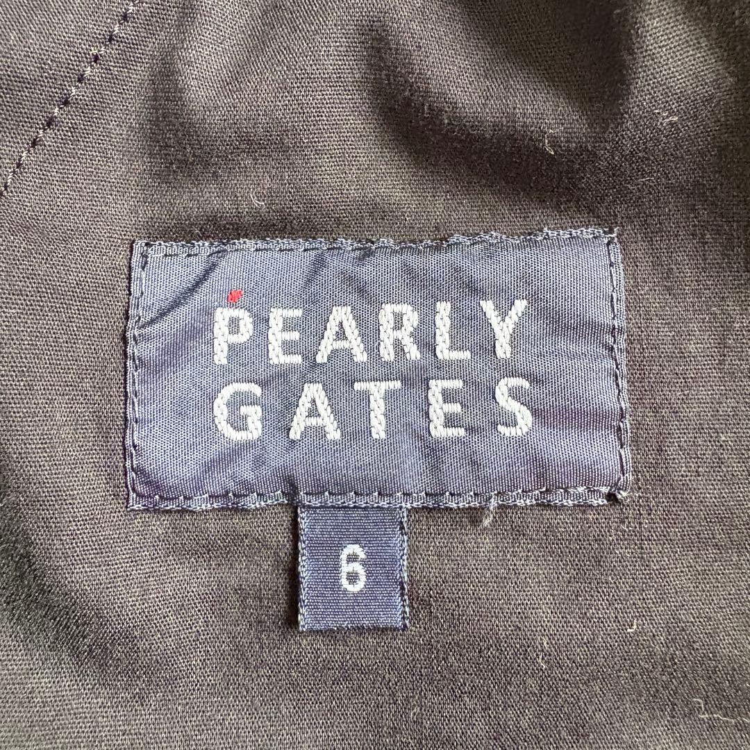 パーリーゲイツ 中綿キルティング防寒ジョガーパンツ ロゴ刺繍 冬ゴルフ 濃紺 6