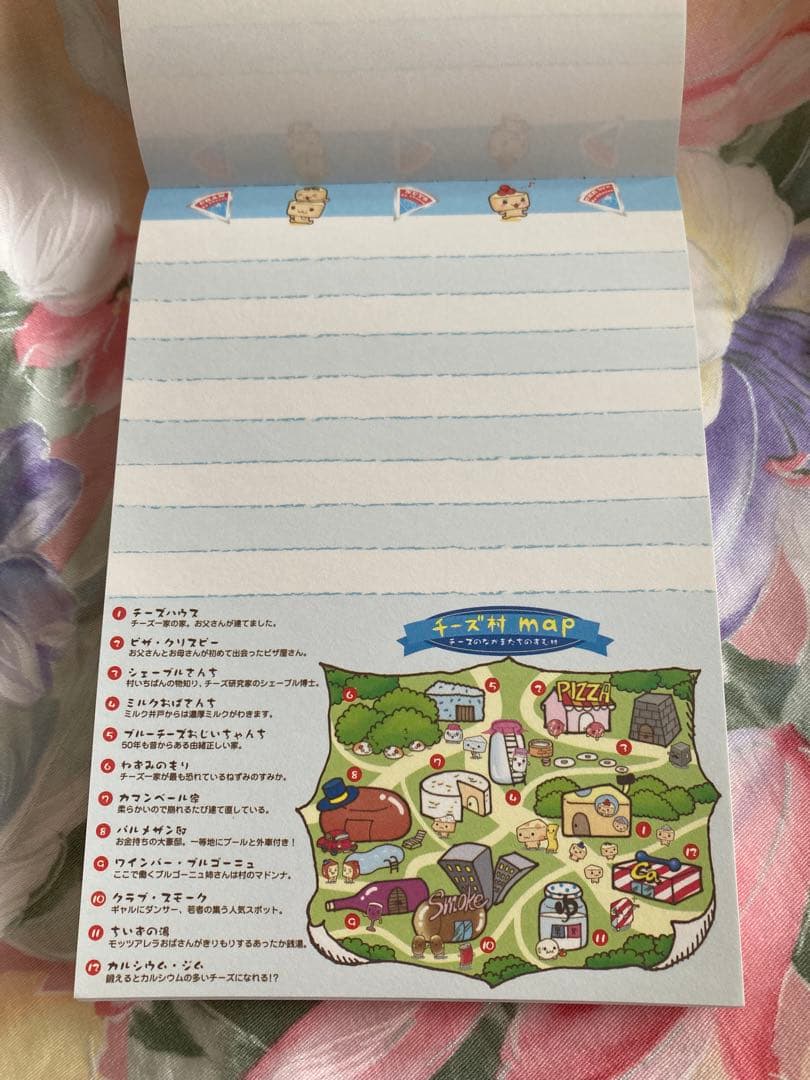 平成レトロ☆San−x☆サンエックス☆チーズ一家☆シール付メモ帳 ☆未使用　レア