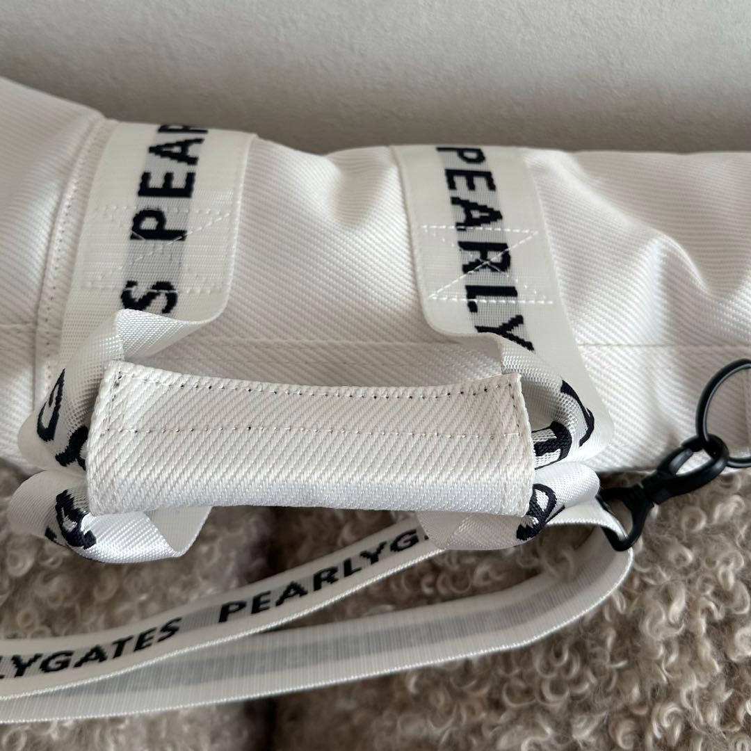 PEARLY GATES ゴルフバッグ ホワイト