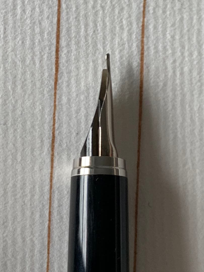 極めて希少 プラチナ Riviere シルバー 万年筆 18K