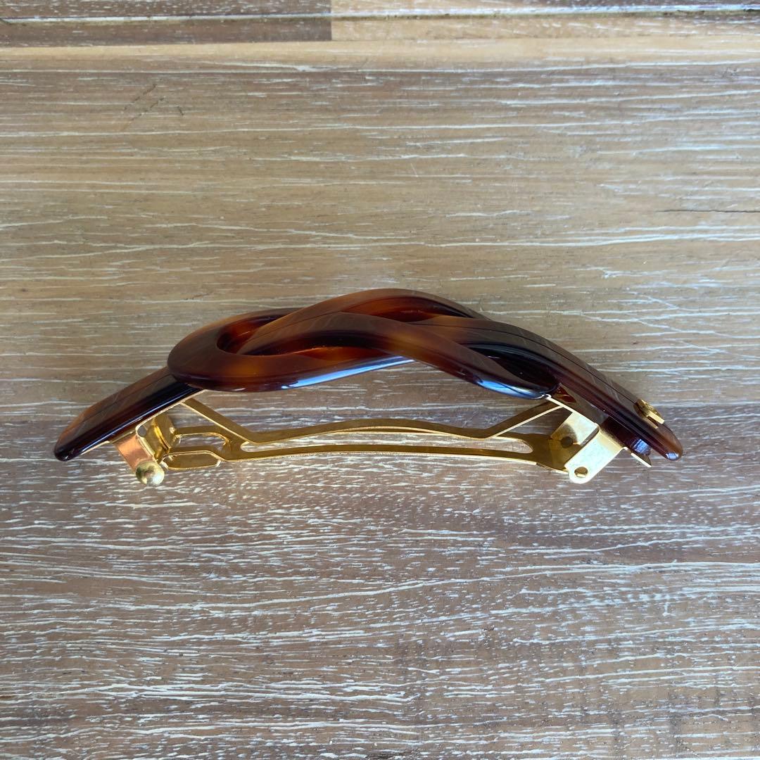 アレクサンドル ドゥ パリ ALEXANDRE DE PARIS バレッタ 鼈甲