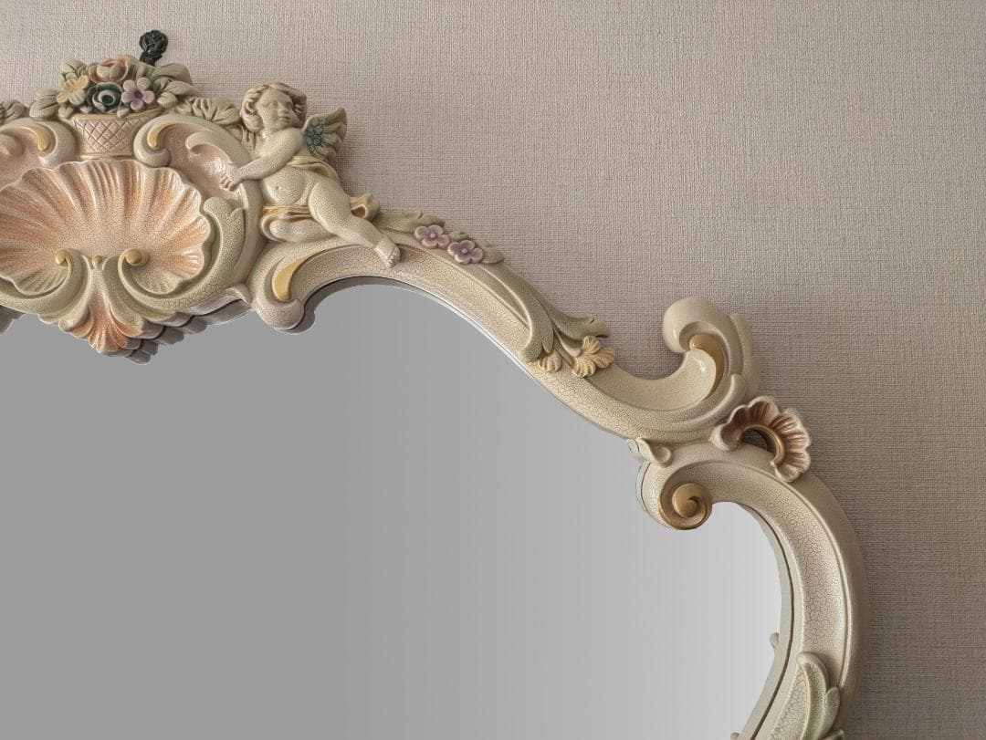 ロココ調エンジェルミラー