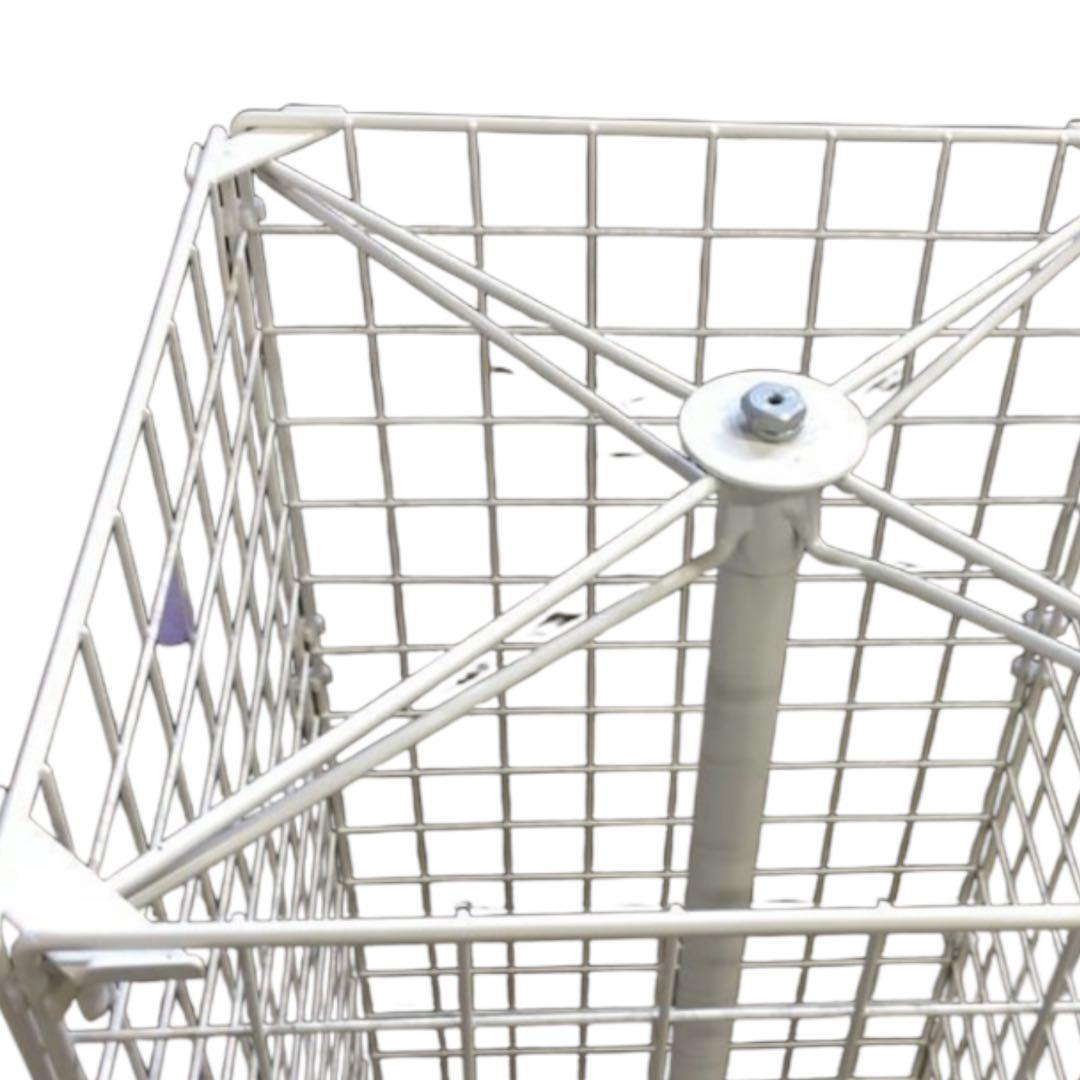 【業務用】4面回転ネット什器スリム ロングタイプ　耐久性抜群