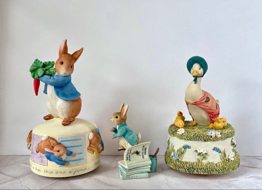 ピーターラビット・ボーダーファインアーツ ◆オルゴール　【ピーターラビット】