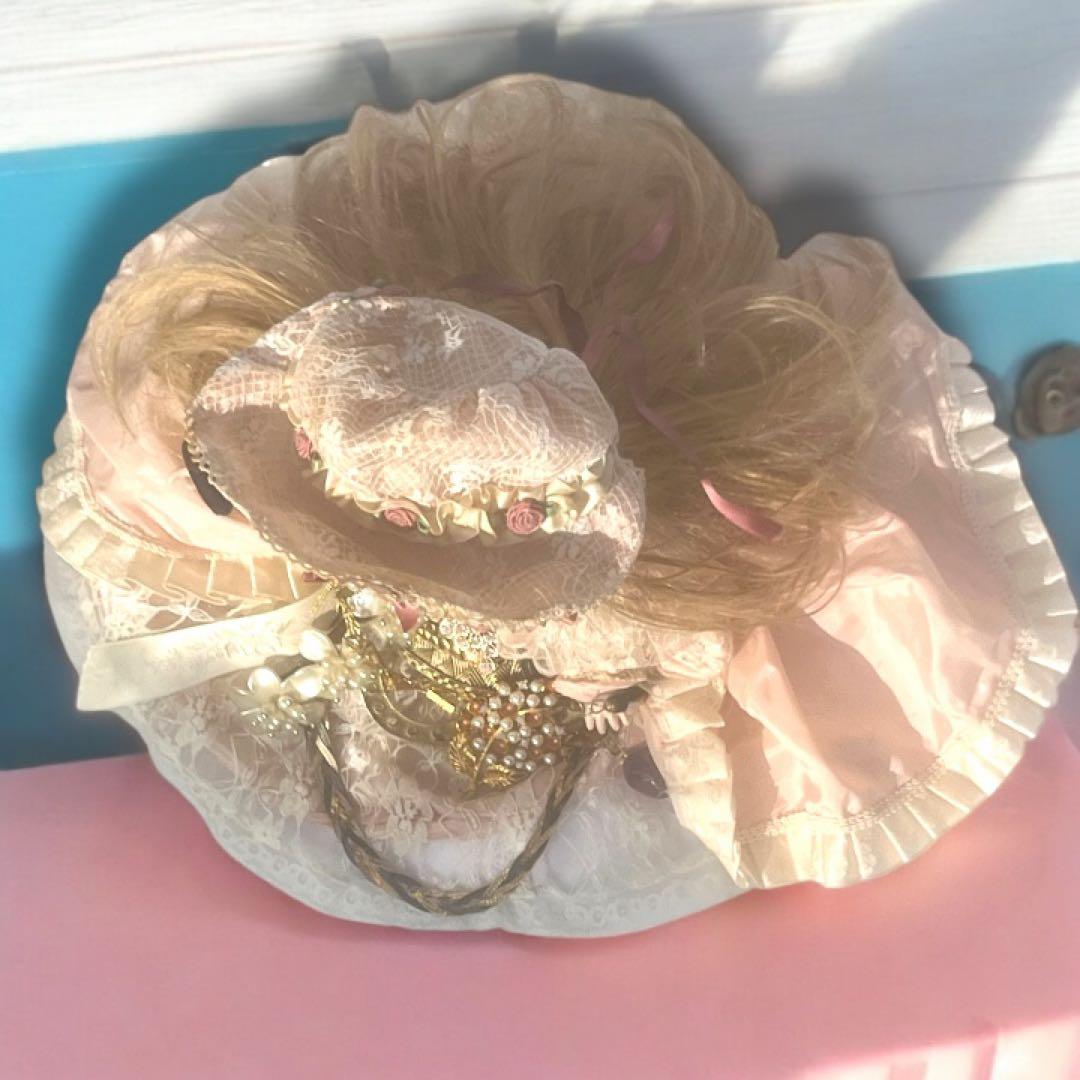 沙羅 アンティーク ビスクドール ゴーチェ ヘッド✕現代ビスクボディ再構成