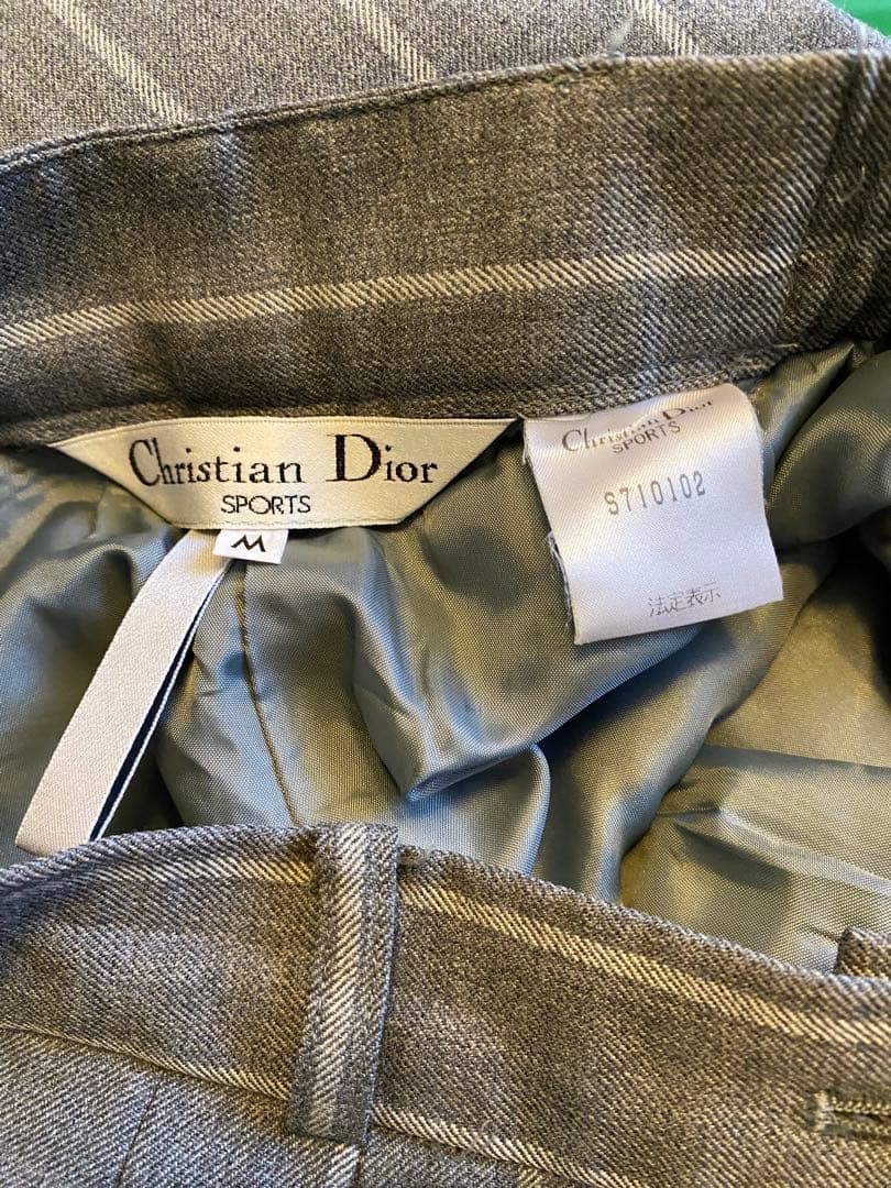 クリスチャンディオールスポーツ ストライプスラックス