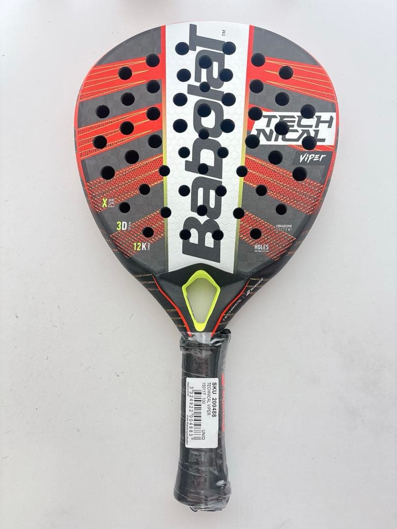 【新品未使用】 パデルラケット　パデル　ラケット　バボラ　テクニカルバイパー