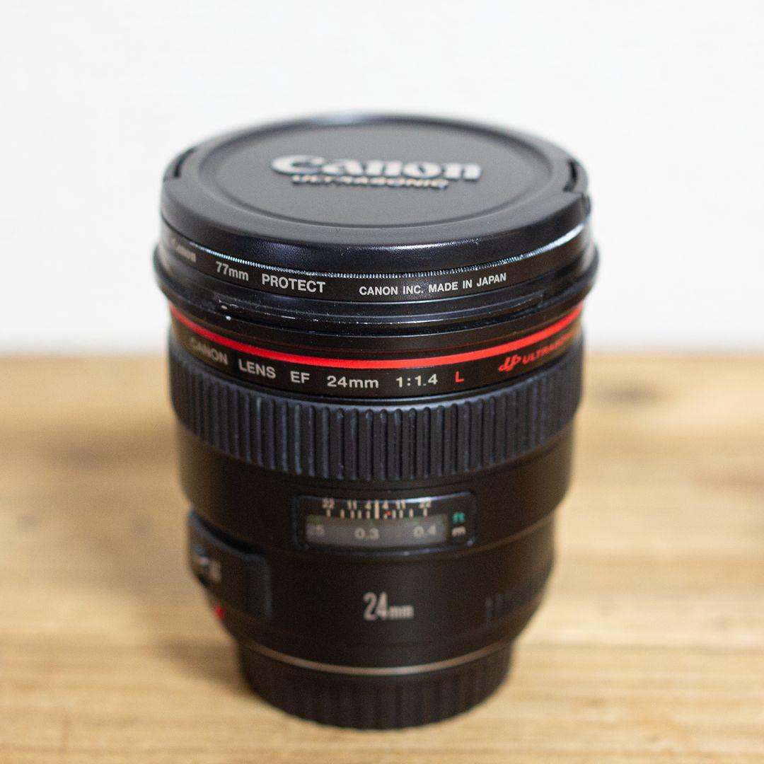 【美品】Canon EF 24mm f/1.4L 単焦点レンズ