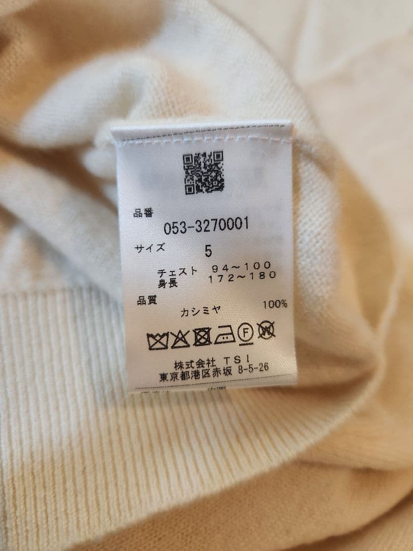 PEARLY GATES カシミアセーター サイズ5(L)