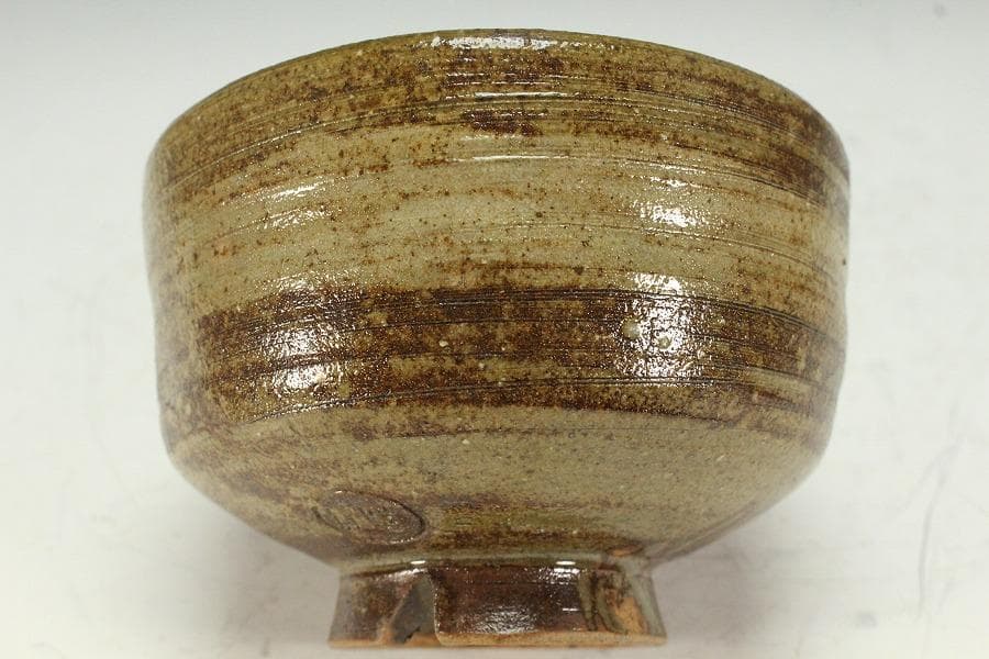 茶道具 出雲 楽山焼 空権作 共箱 裏千家 鵬雲斎書付(K-YC557)