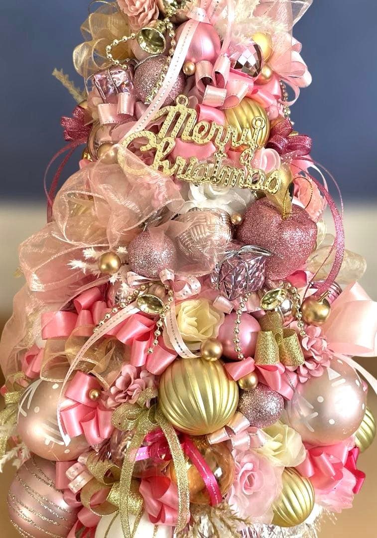ピンククリスマスツリー！55センチ❣️ミッチー❣️