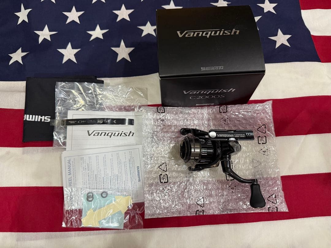 美品★シマノ 19ヴァンキッシュ C2000S ハンドル未使用 ★お値引き可能★