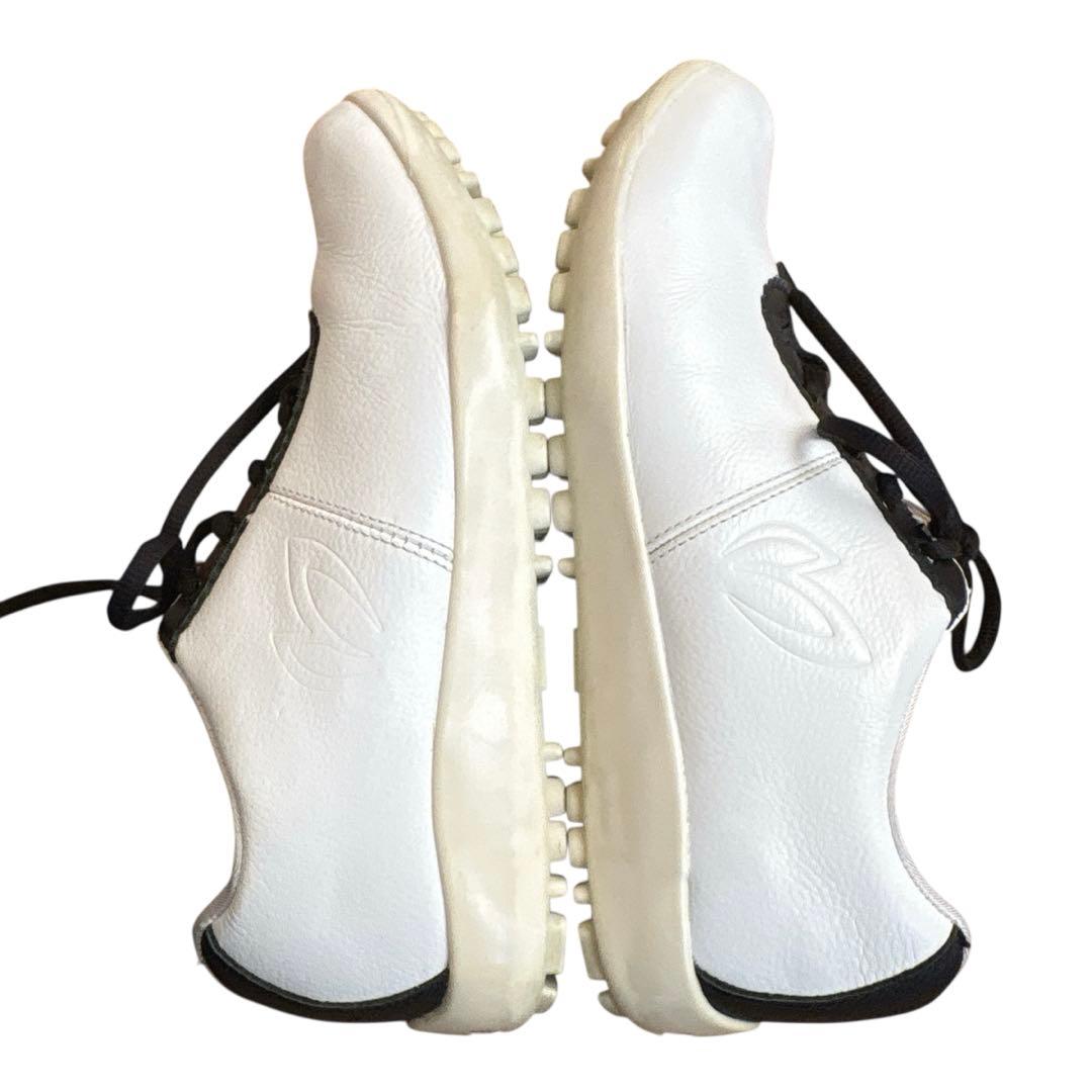 マスターバニー ゴルフシューズ （25.5㌢） スパイクレス ホワイト 良品