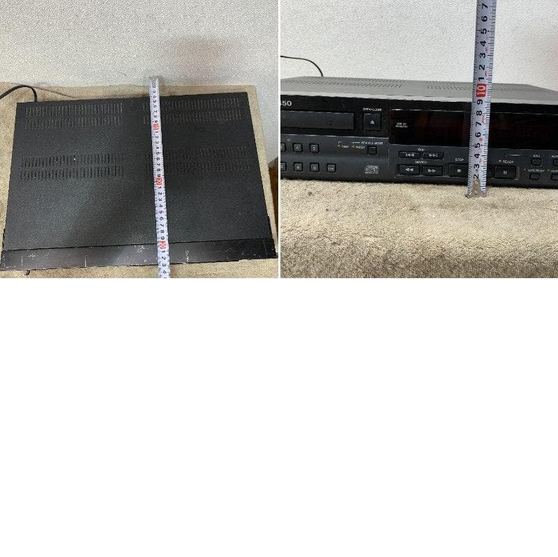 ジャンク品　TASCO　CD-450　CDプレーヤー　業務用　XZ4105