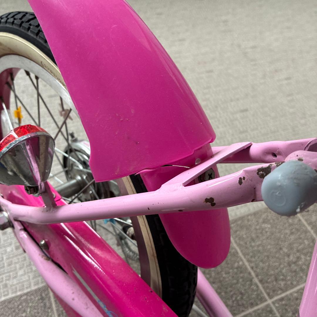 ピンク 幼児用自転車 16インチ