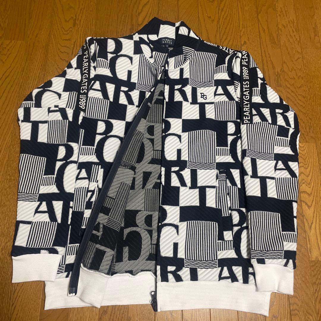 美品PEARLY GATES総柄ジップブルゾン サイズ5