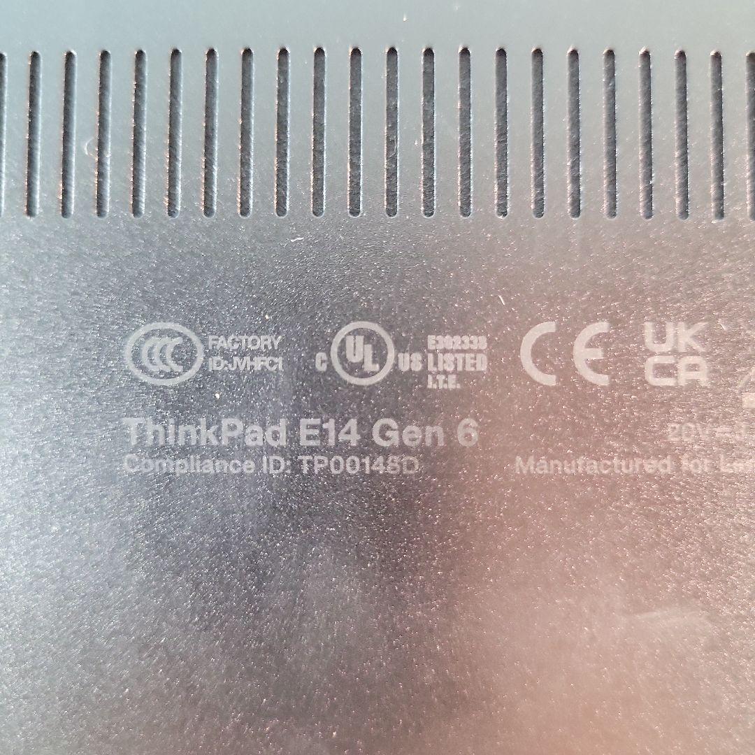ThinkPad E14 Gen6 Ryzen7 7735HS SSD1T美品