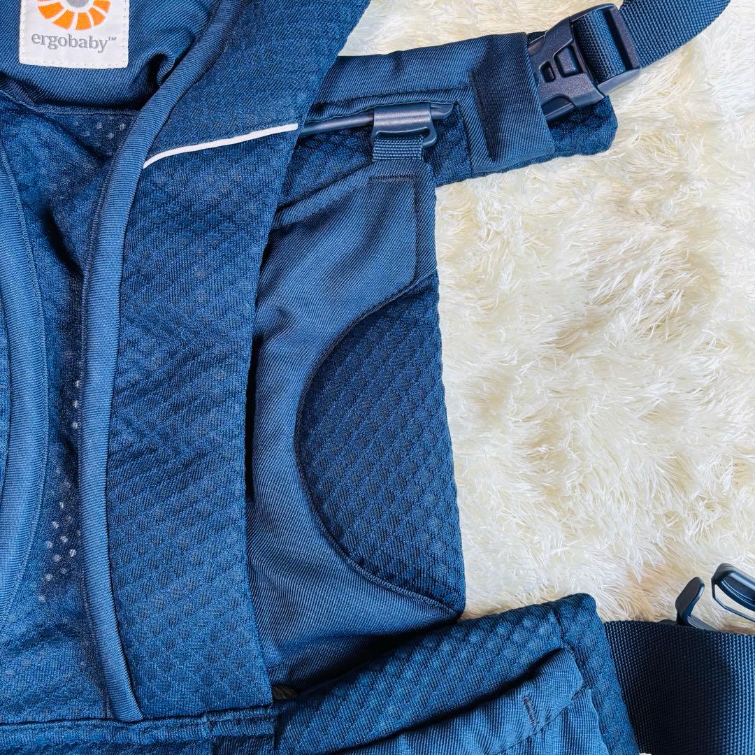 【美品】エルゴベビー OMNI Breeze オムニブリーズ ミッドナイトブルー