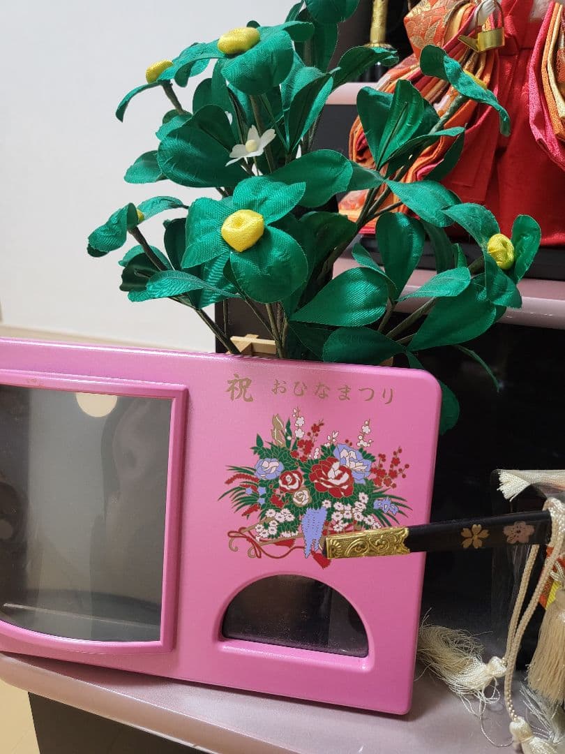豪華な3段雛人形セット