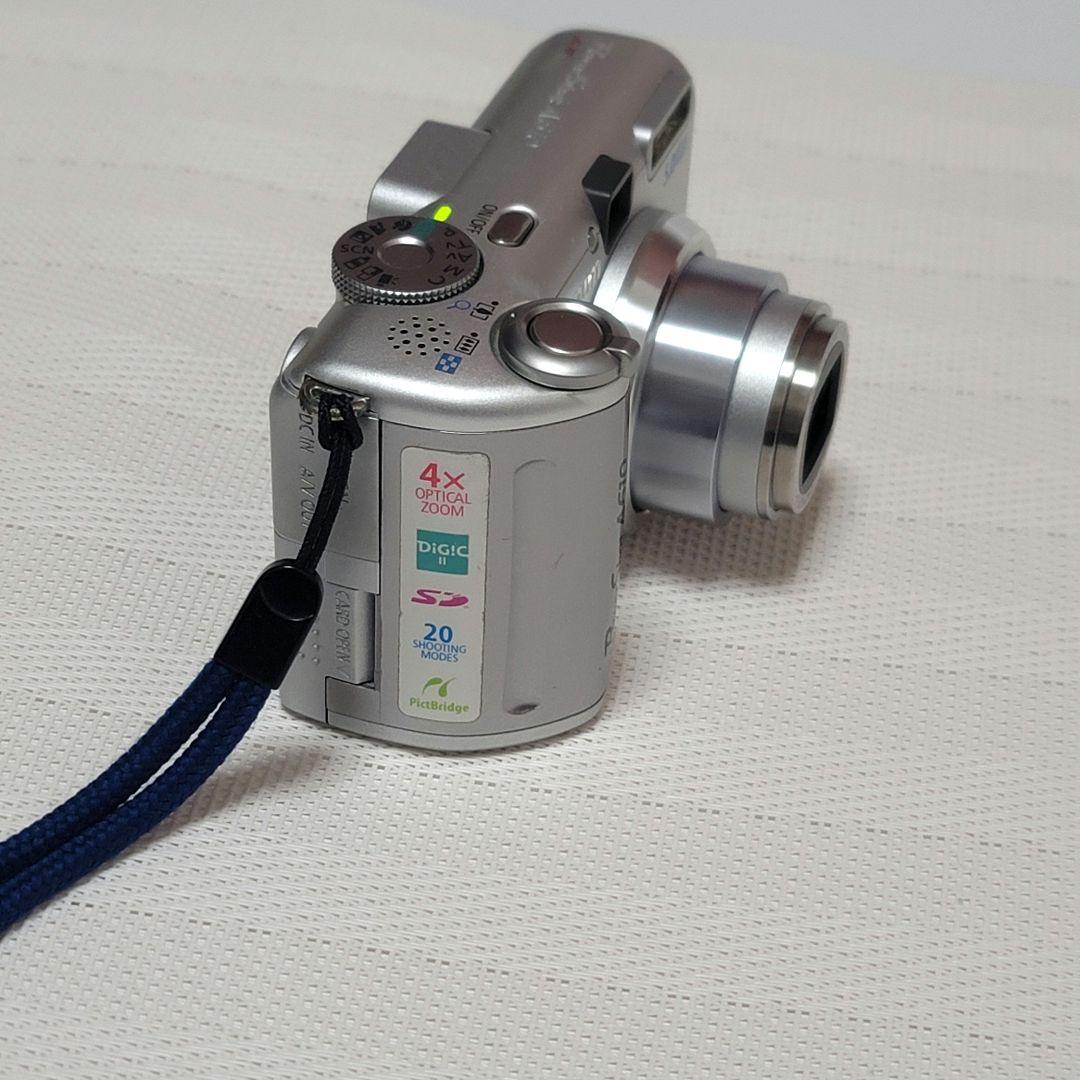 Canon キャノン PowerShot A610 シルバー デジカメ　電池付き