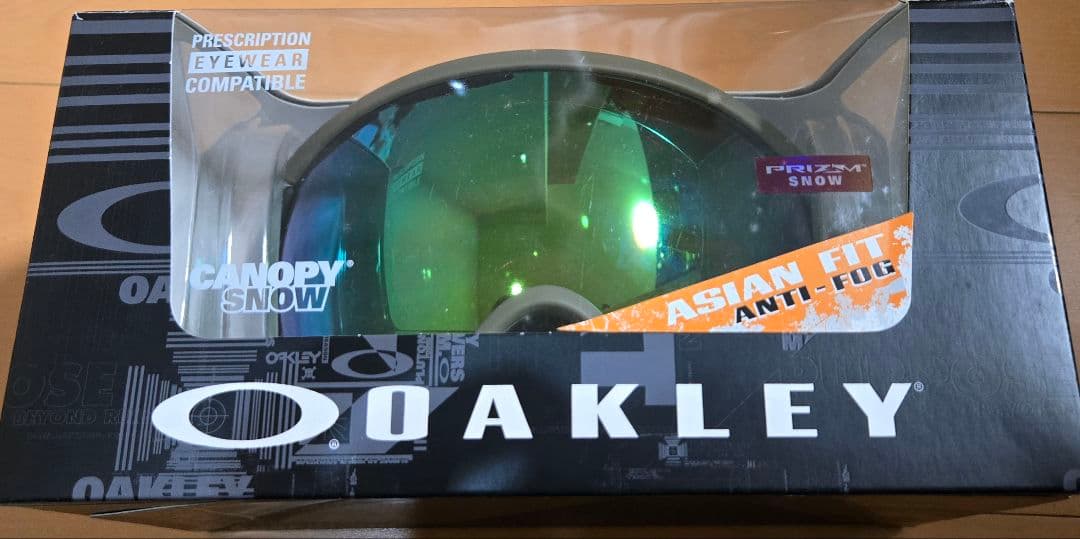 スキー・スノーボードアクセサリー OAKLEY CANOPY PRIZM ASIAN FIT